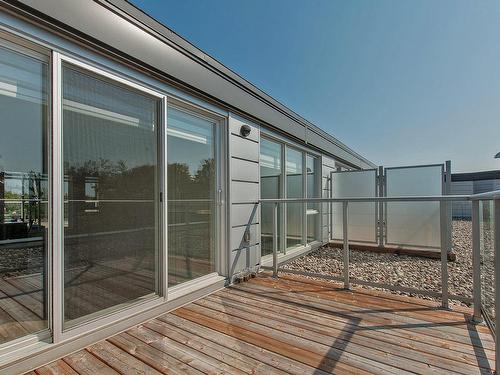 Terrasse - 306-10438 Boul. Gouin O., Montréal (Pierrefonds-Roxboro), QC - Outdoor With Deck Patio Veranda With Exterior