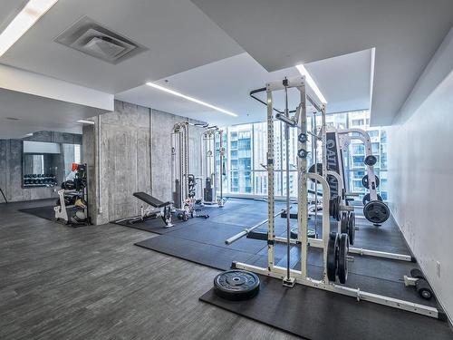 Salle d'exercice - 2201-1050 Rue Drummond, Montréal (Ville-Marie), QC - Indoor Photo Showing Gym Room