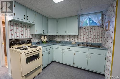 44 Pine Street, St. Stephen, NB - Indoor Photo Showing Kitchen With Double Sink