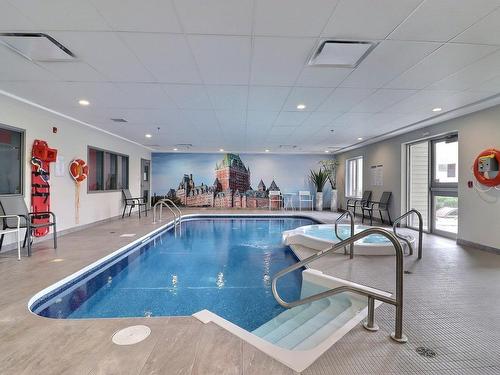 Pool - 312-470 Av. Rousseau, Québec (Les Rivières), QC - Indoor Photo Showing Other Room With In Ground Pool