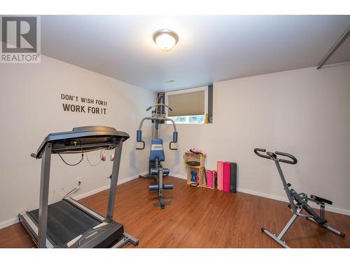 2040 Skyview Crescent, Lumby, BC - Indoor Photo Showing Gym Room