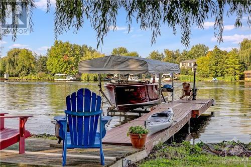 5981 Rideau Valley Drive N, Manotick, ON - Outdoor With Body Of Water With Deck Patio Veranda With View