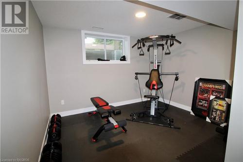 112 Jackson Street E, Durham, ON - Indoor Photo Showing Gym Room