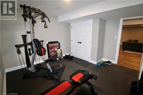 112 Jackson Street E, Durham, ON - Indoor Photo Showing Gym Room