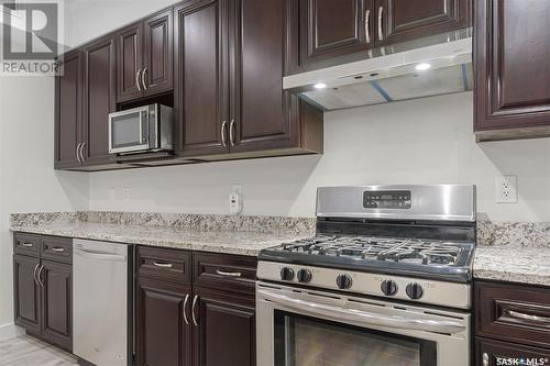 143 Johns Road, Saskatoon, SK - Indoor Photo Showing Kitchen With Upgraded Kitchen