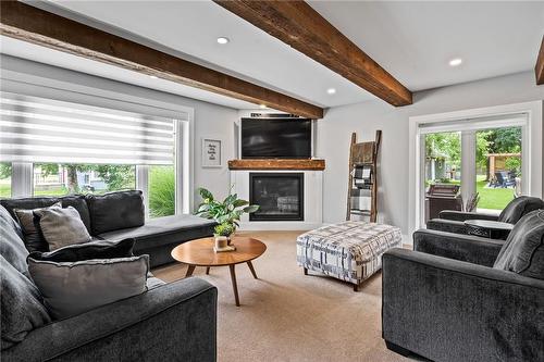 1177 Queenston Road, Niagara-On-The-Lake, ON - Indoor Photo Showing Living Room With Fireplace