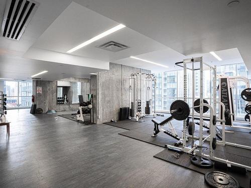 Salle d'exercice - 3907-1050 Rue Drummond, Montréal (Ville-Marie), QC - Indoor Photo Showing Gym Room