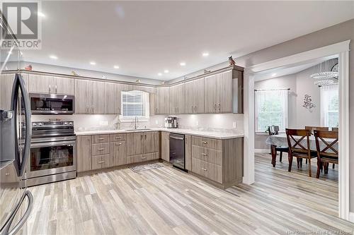 15 Clark Crescent, Nackawic, NB - Indoor Photo Showing Kitchen With Stainless Steel Kitchen