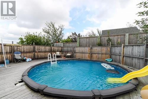 9 Nettab Drive, Conception Bay South, NL - Outdoor With Above Ground Pool