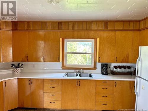 232 Main Street, Aroostook, NB - Indoor Photo Showing Kitchen With Double Sink