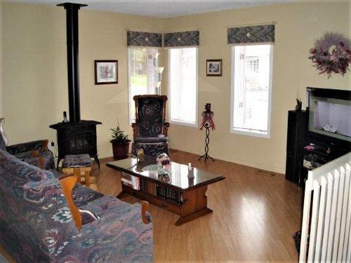 Living room - 77 Rue Des Cèdres, Val-Des-Sources, QC - Indoor Photo Showing Living Room With Fireplace