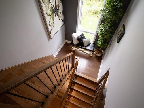 Staircase - 33 Rue Des Moissons, Orford, QC - Indoor Photo Showing Other Room