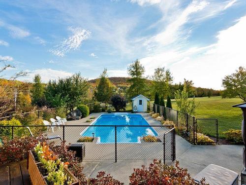 Pool - 809 Rg St-François, Lambton, QC - Outdoor With In Ground Pool