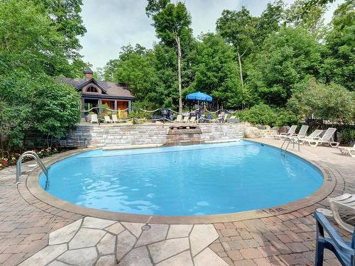 Piscine - 4-122 Ch. Des Quatre-Sommets, Mont-Tremblant, QC - Outdoor With In Ground Pool With Backyard