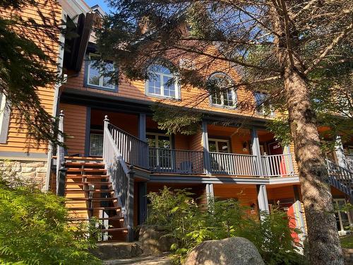 FaÃ§ade - 4-122 Ch. Des Quatre-Sommets, Mont-Tremblant, QC - Outdoor With Balcony