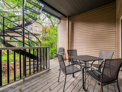 Terrasse - 3844 Rue Sewell, Montréal (Le Plateau-Mont-Royal), QC - Outdoor With Deck Patio Veranda With Exterior