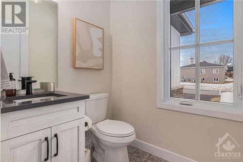 Powder room - *NOT THE HOME FOR SALE - SAME MODEL PREVIOUSLY BUILT BY BUILDER* - 260 Trudeau Crescent, Russell, ON - Indoor Photo Showing Bathroom
