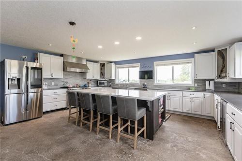 1291 Old #8 Highway, Flamborough, ON - Indoor Photo Showing Kitchen With Stainless Steel Kitchen With Upgraded Kitchen