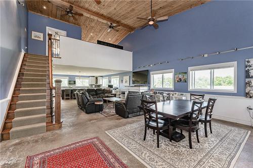 1291 Old #8 Highway, Flamborough, ON - Indoor Photo Showing Dining Room