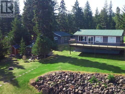 4803 Lakeview Road, Lac La Hache, BC - Outdoor With Deck Patio Veranda With Backyard