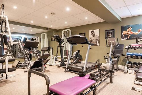3 Comfort Court, Pelham, ON - Indoor Photo Showing Gym Room