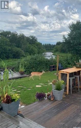 15-16 Acres On The Etomami River Banks, Hudson Bay Rm No. 394, SK - Outdoor With Deck Patio Veranda With View