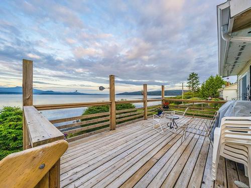 310 1St St, Sointula, BC - Outdoor With Body Of Water With Deck Patio Veranda With View