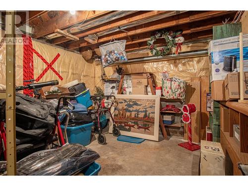 6545 Okanagan Landing Road, Vernon, BC - Indoor Photo Showing Basement