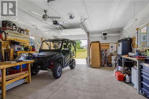 195 Limberlost Lane, Mindemoya, Manitoulin Island, ON - Indoor Photo Showing Garage