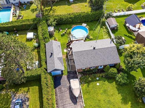 Overall view - 781 Rue Valérie, Trois-Rivières, QC - Outdoor With Above Ground Pool