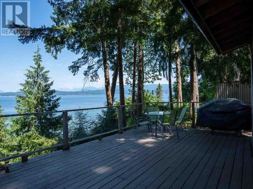 1408 Savary Island Road, Savary Island, BC - Outdoor With Body Of Water With Deck Patio Veranda With View