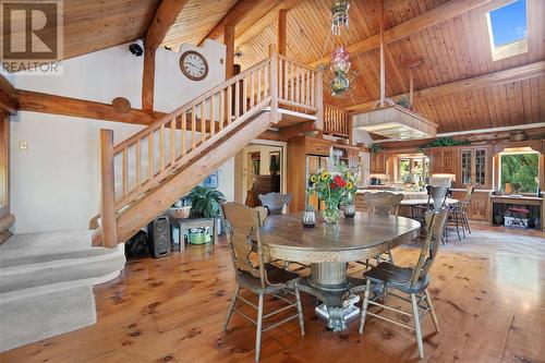 1291 Otter Lake Road, Armstrong, BC - Indoor Photo Showing Dining Room