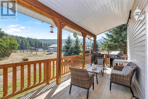 109 Horner Road, Lumby, BC - Outdoor With Deck Patio Veranda With Exterior