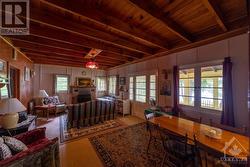 The living room in the 3 bedroom cottage - 