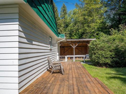 1260 Sayward Rd, Sayward, BC - Outdoor With Deck Patio Veranda With Exterior