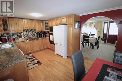 9 Newtown Road, Seal Cove, NL - Indoor Photo Showing Kitchen With Double Sink