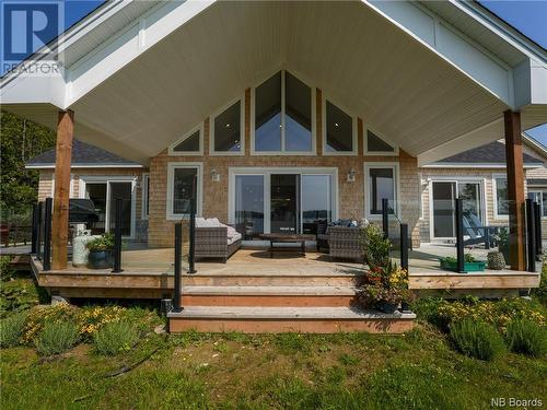 3580 Route 127, Bayside, NB - Outdoor With Body Of Water With Deck Patio Veranda With Exterior