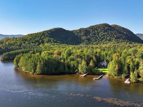 Photo aÃ©rienne - 1181 Ch. Du Tour-Du-Lac, Lac-Supérieur, QC - Outdoor With Body Of Water With View