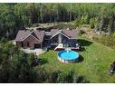 Other - 1 Ch. De La Montagne, Saint-Siméon, QC  - Outdoor With Above Ground Pool With Backyard 