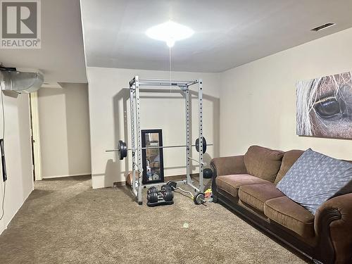 11550 Sackner Road, Vanderhoof, BC - Indoor Photo Showing Gym Room