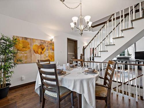 Dining room - 195 Rue Vercingétorix, Saint-Calixte, QC - Indoor Photo Showing Dining Room