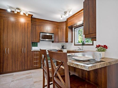 Kitchen - 195 Rue Vercingétorix, Saint-Calixte, QC - Indoor Photo Showing Kitchen