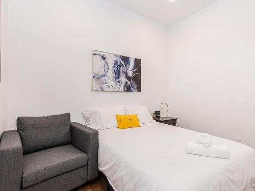 Chambre Ã Â coucher - 201-3414 Rue Stanley, Montréal (Ville-Marie), QC - Indoor Photo Showing Bedroom