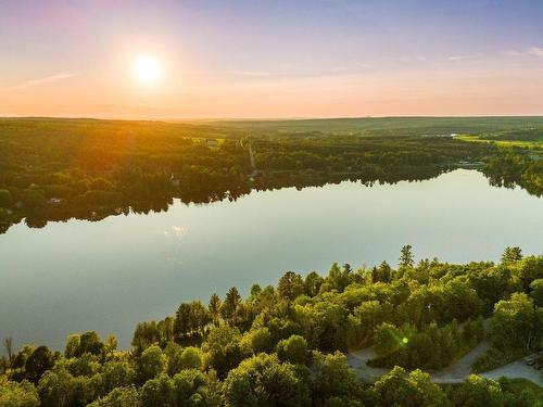 Aerial photo - 271 Ch. Du Lac, Stoke, QC - Outdoor With Body Of Water With View