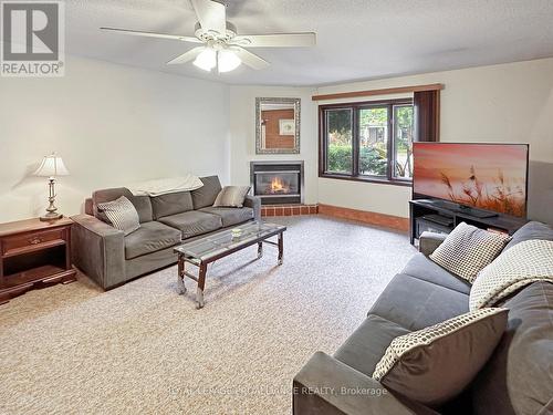 169 Albert St, Belleville, ON - Indoor Photo Showing Living Room With Fireplace