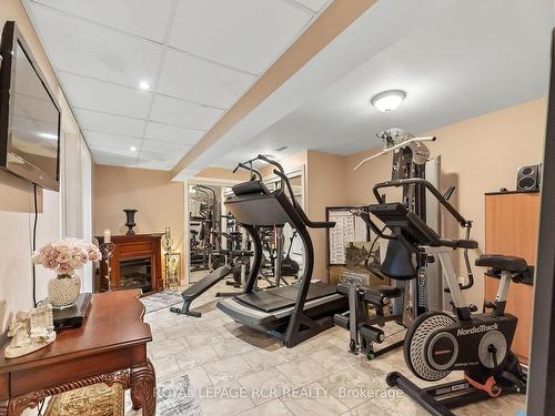 5224 6Th Line, Erin, ON - Indoor Photo Showing Gym Room