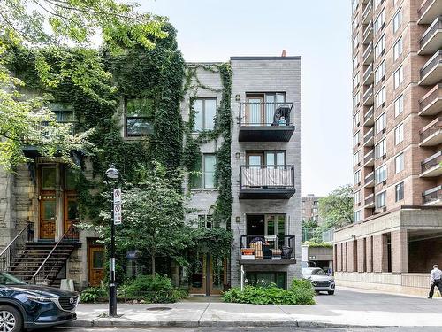 Frontage - 6-3540 Rue Jeanne-Mance, Montréal (Le Plateau-Mont-Royal), QC - Outdoor With Balcony With Facade