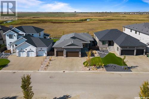 4326 Wild Rose Drive, Regina, SK - Outdoor With Facade With View