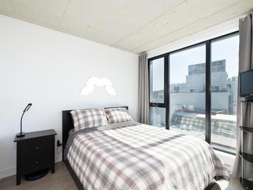 Chambre Ã Â coucher - 1403-1165 Rue Wellington, Montréal (Le Sud-Ouest), QC - Indoor Photo Showing Bedroom