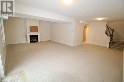 612 25Th Avenue, Hanover, ON - Indoor With Fireplace